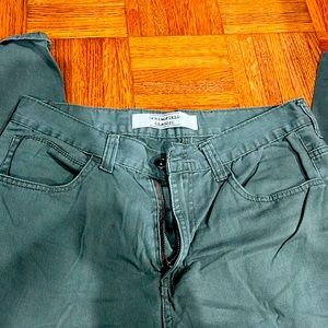 Khaki jeans Springfield Classic
